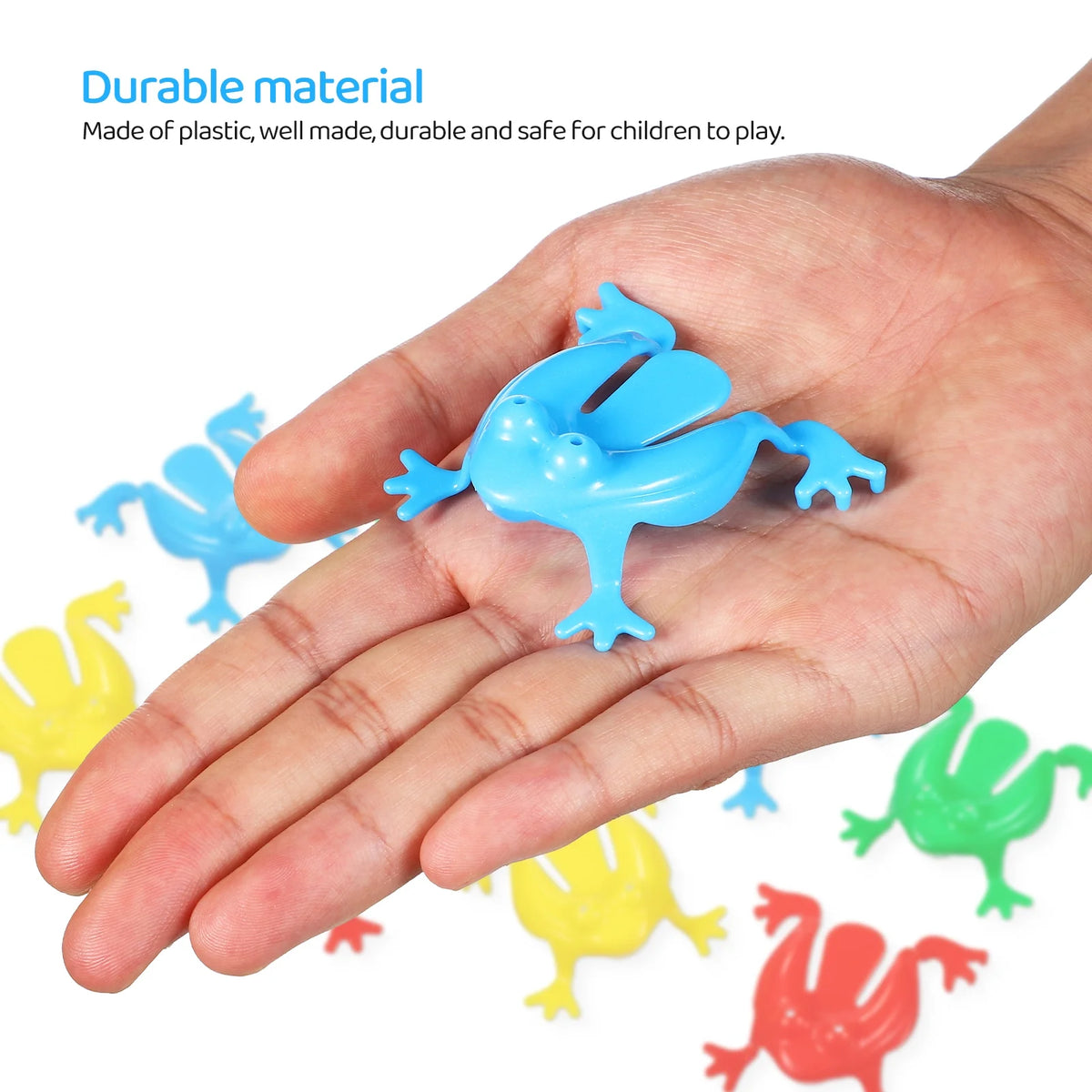 16 Pcs Frogs Toys Assorted Colors P38293