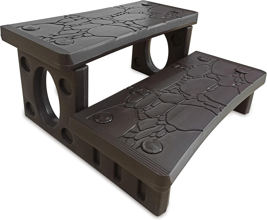 Step & Ladder Entry Exit Systems with Handrails for Above Ground Pools P95412