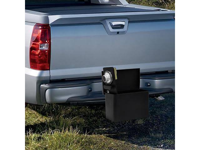 0.2 Hitch-Vault Safe, Combination Lock, Black O4590