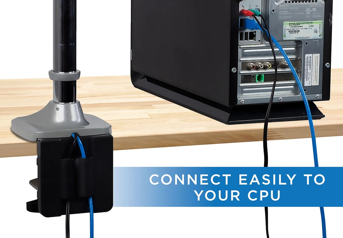 Triple Monitor Desk Mount with USB and Audio Ports G34141