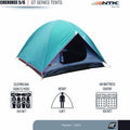 10x10 Instant 6 Person Waterproof Dome Tent I322