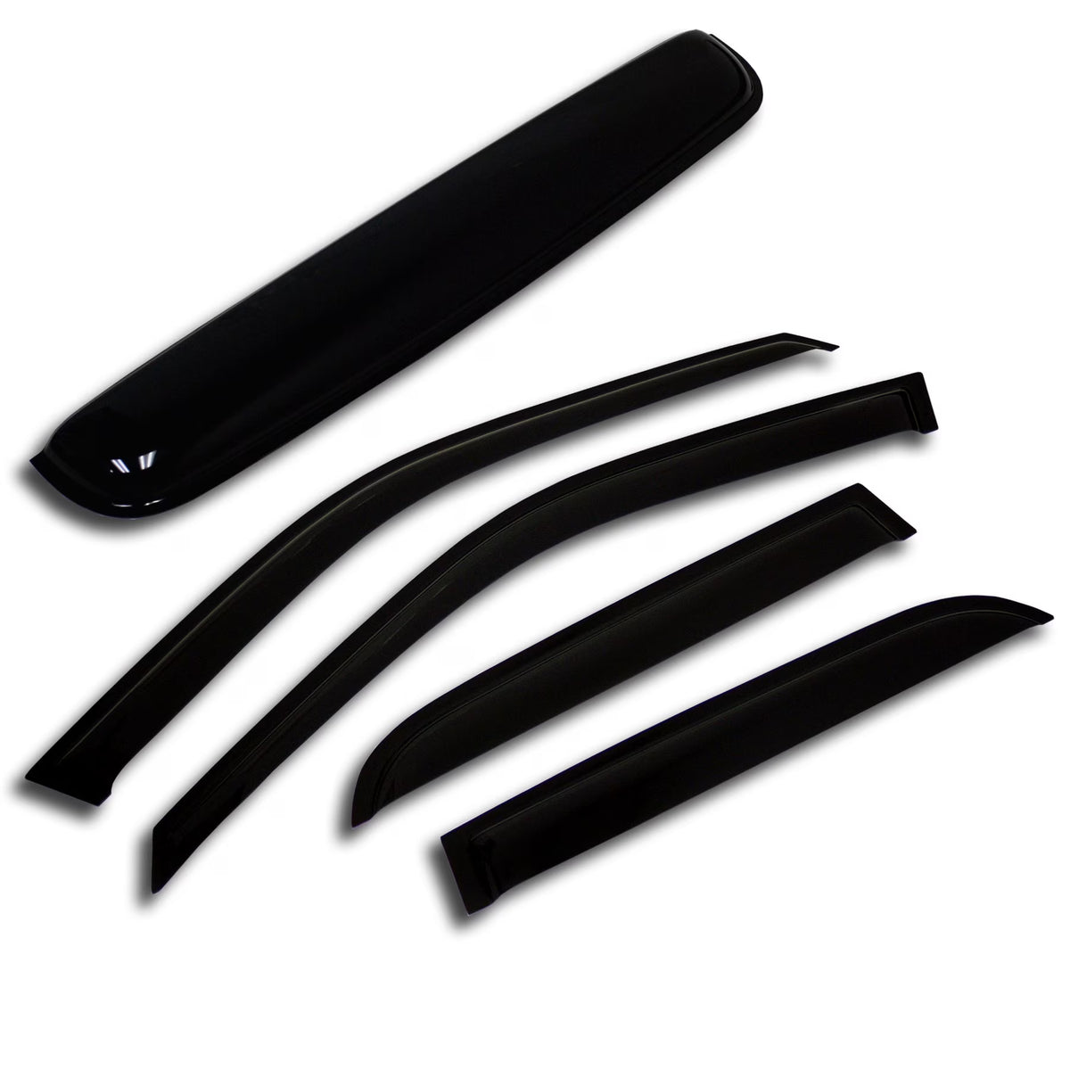 5 Pcs Window Visor Deflector and Sunroof Set Z173058