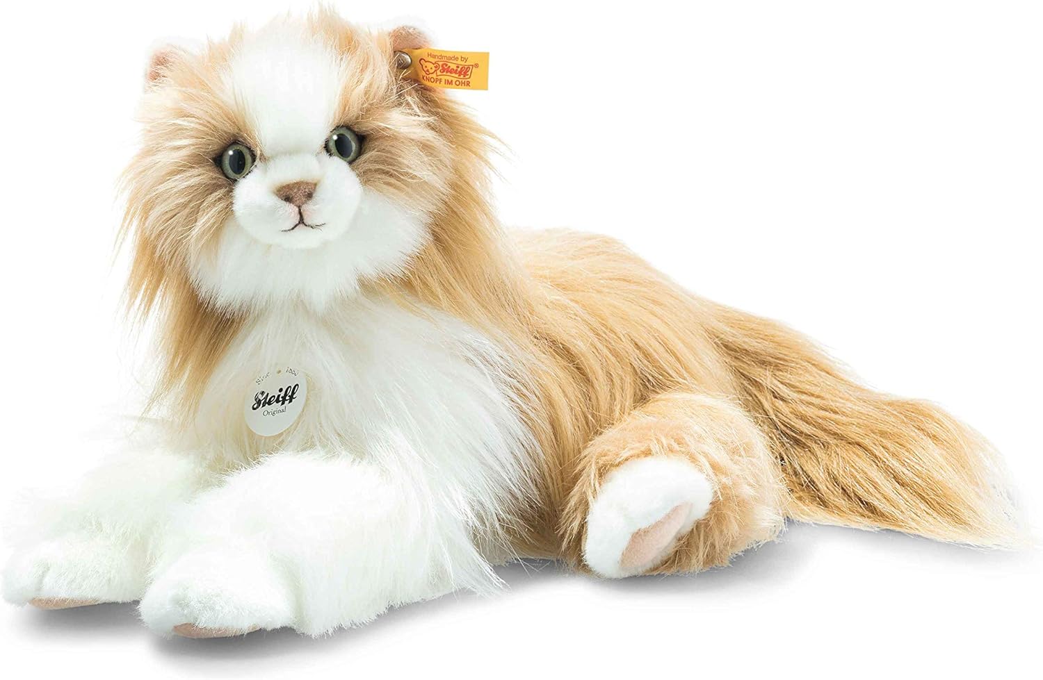 Reddish Blond/White Stuffed Animal P255