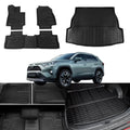 TPE Cargo Liner Trunk Floor Mats for Toyota Rav4 (Set of 4 Mats) J743