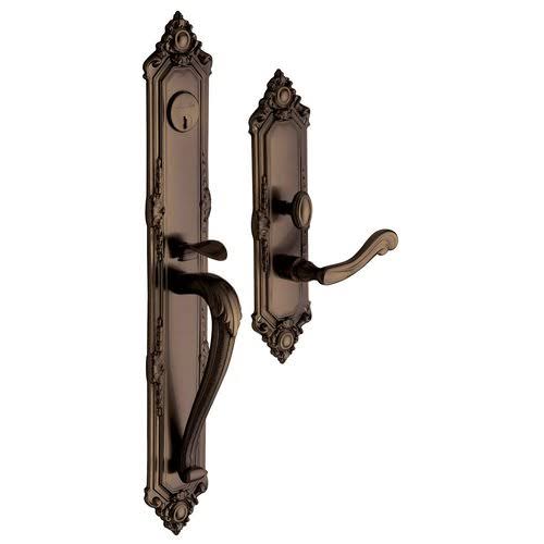 Satin Chrome Right Hand Dummy Handleset Trim Set F9842