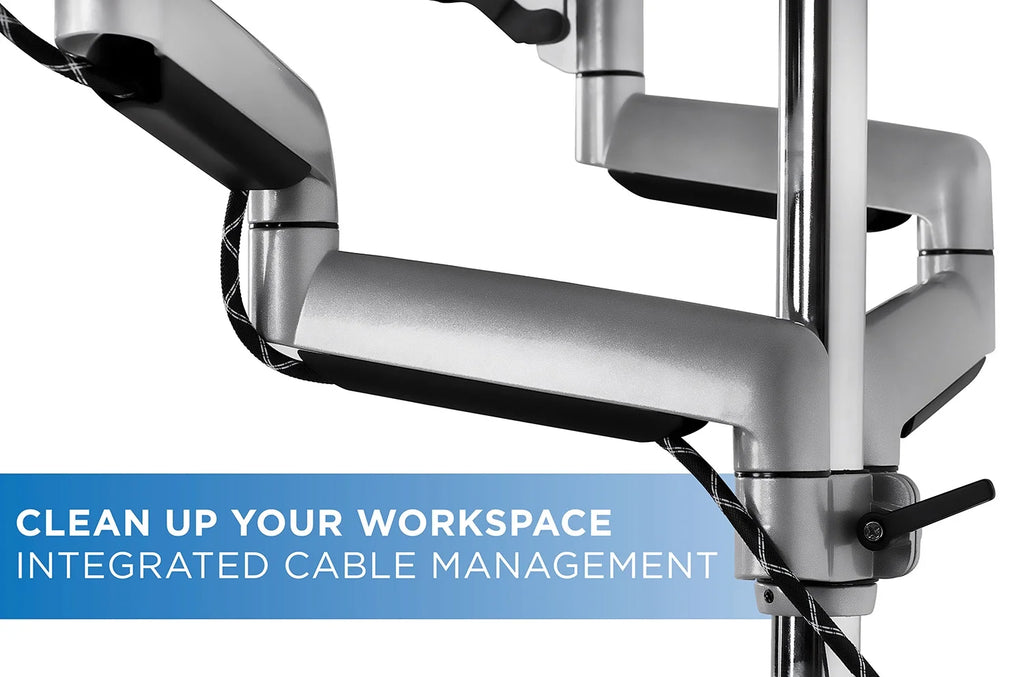Triple Monitor Desk Mount with USB and Audio Ports G34141