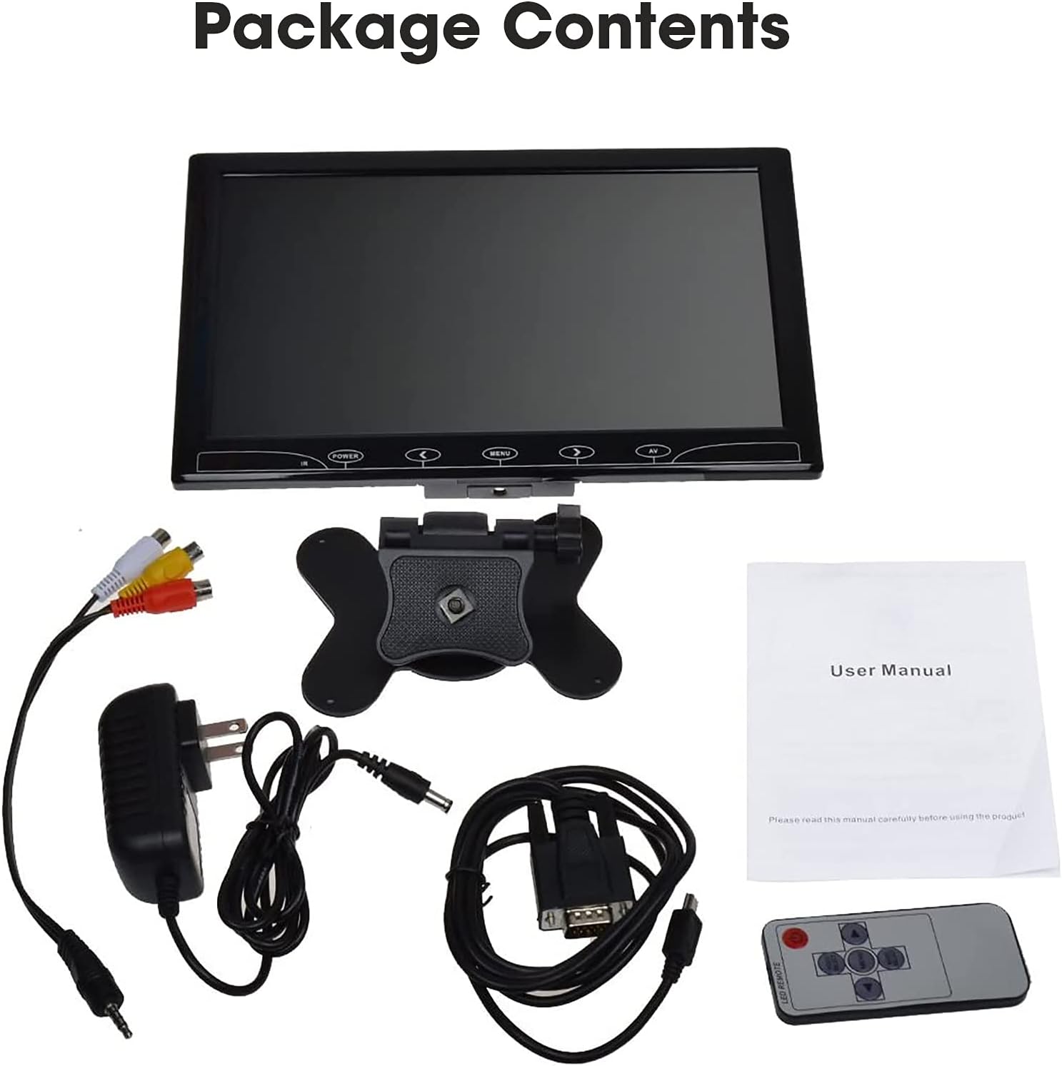 10.1 Inch Security CCTV Monitor with Remote Control Q18649