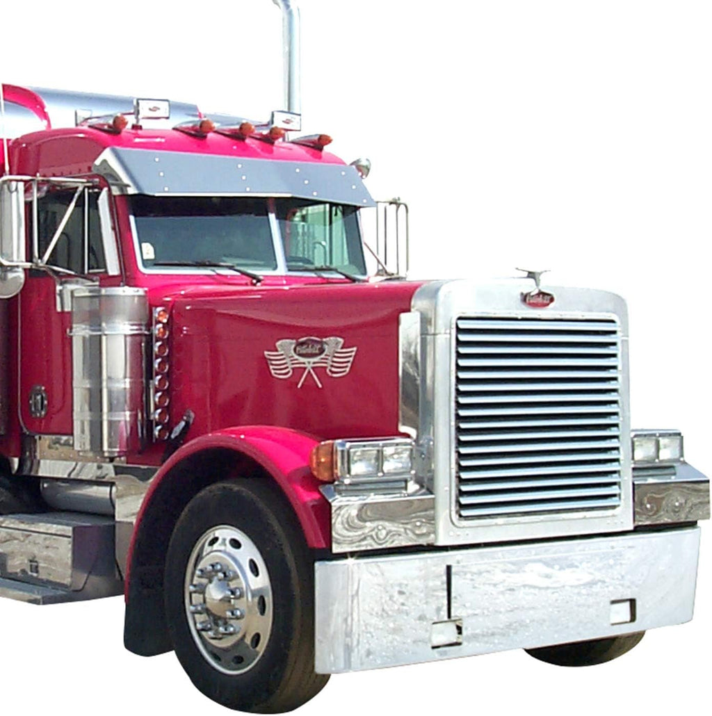 Stainless Steel Grille with 18 Vertical Bars V8892