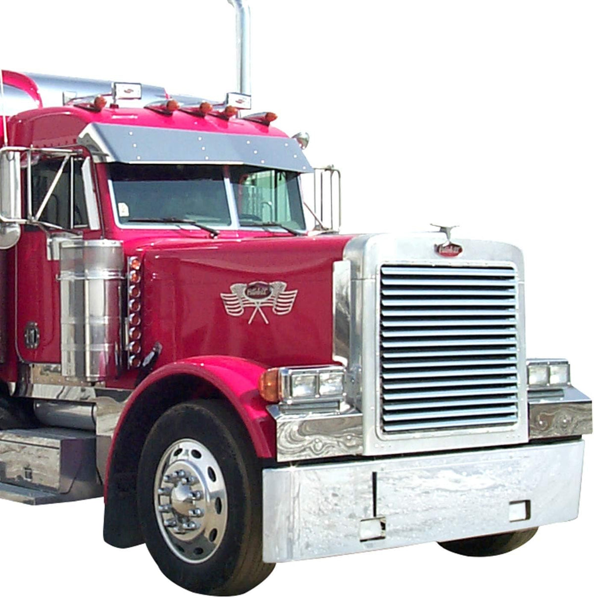 Stainless Steel Grille with 18 Vertical Bars V8892