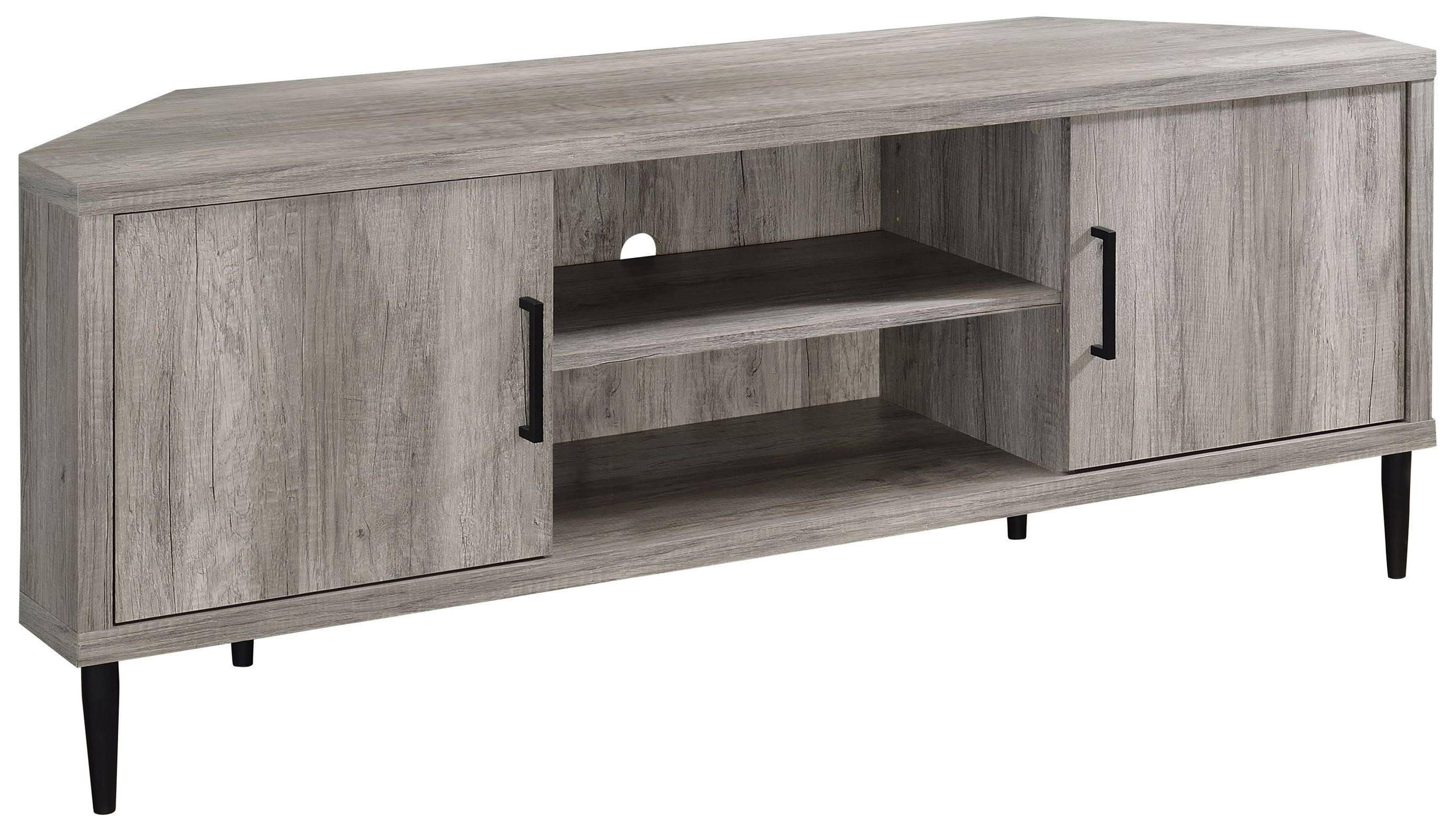 Grey Driftwood TV Console B32872