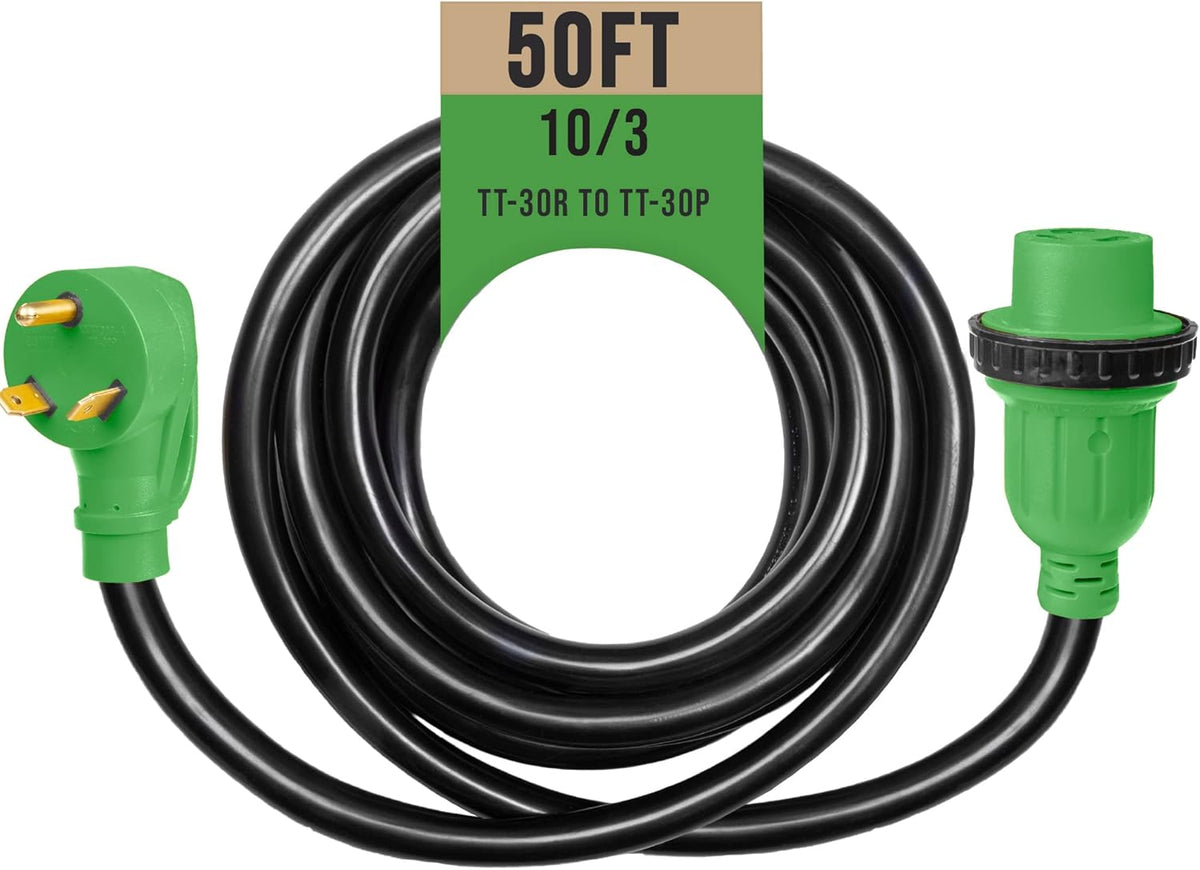 30 Amp 10/3 15 Ft STW RV Extension Cord Z235256
