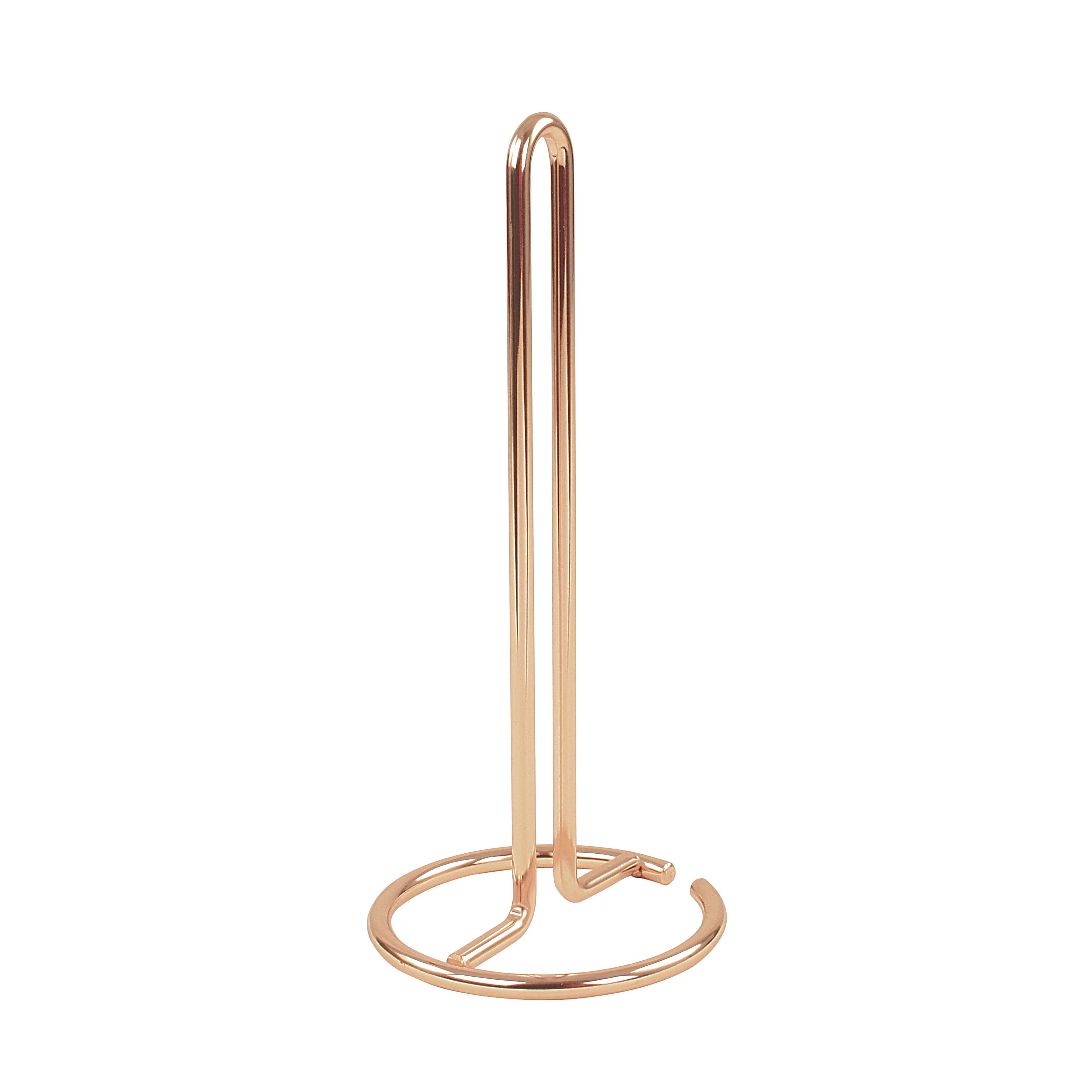Copper Steel Paper Towel Holder and Stand F932348