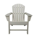 White Plastic Adirondack Chair Z9971