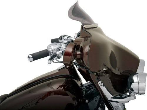 6.5" Dark Smoke Flare Windshield C726