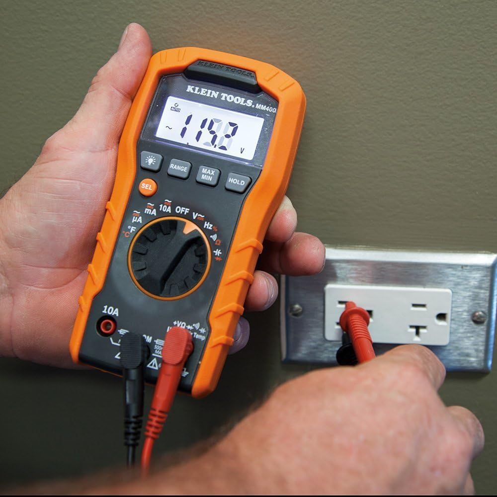 Digital Multimeter, Auto-Ranging, 600V, Pack of 2 K520163