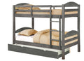 Twin Bunk Bed with Trundle A485