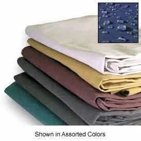 20 ft. x 20 ft. White 10 oz. Canvas Tarp E493420