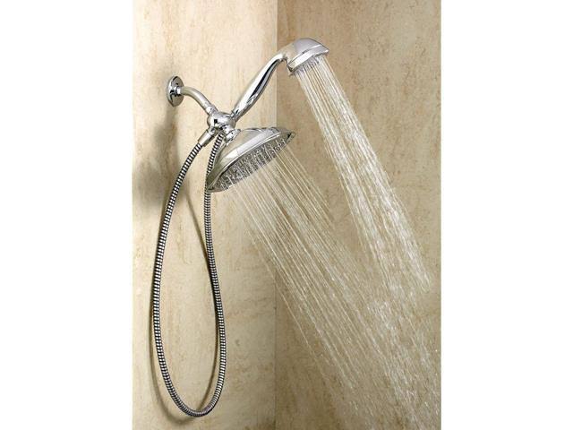 Chrome Single Rainshower with 7-Function Handshower I225