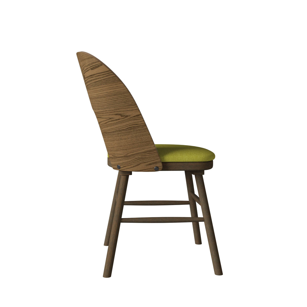 Oatmeal Beige Armless Side Chair (Set of 2) G102