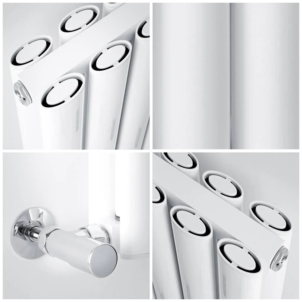 White Double Panel Radiator E34840