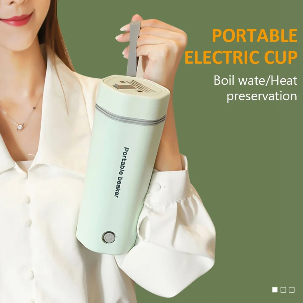 350ML Stainless Steel Electric Travel Kettle W266