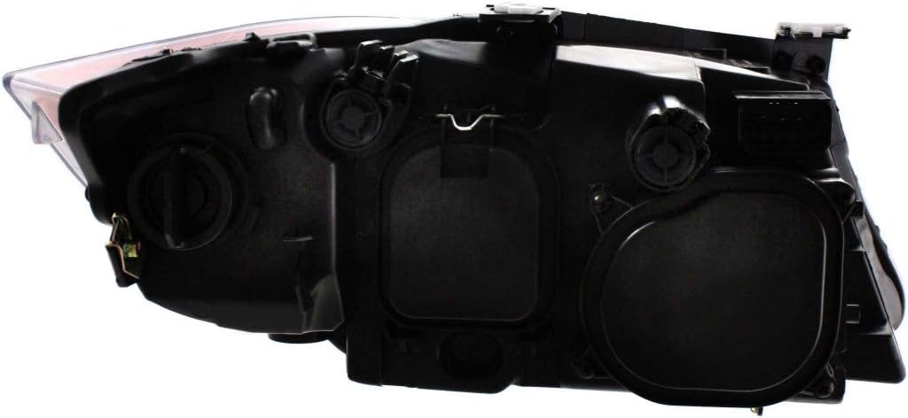 2006 BMW 325i Headlight Assembly Driver Side Black Housing A3992