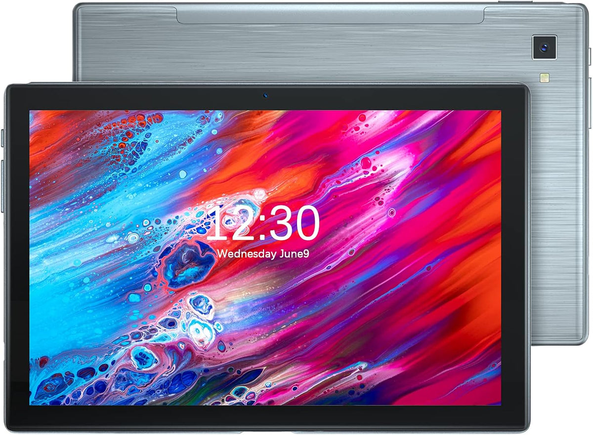 Black 10 inch Tablet 2GB RAM 32GB ROM 5G WiFi IPS HD Display 13MP Camera Bluetooth 5.0 Pack of 2 S508