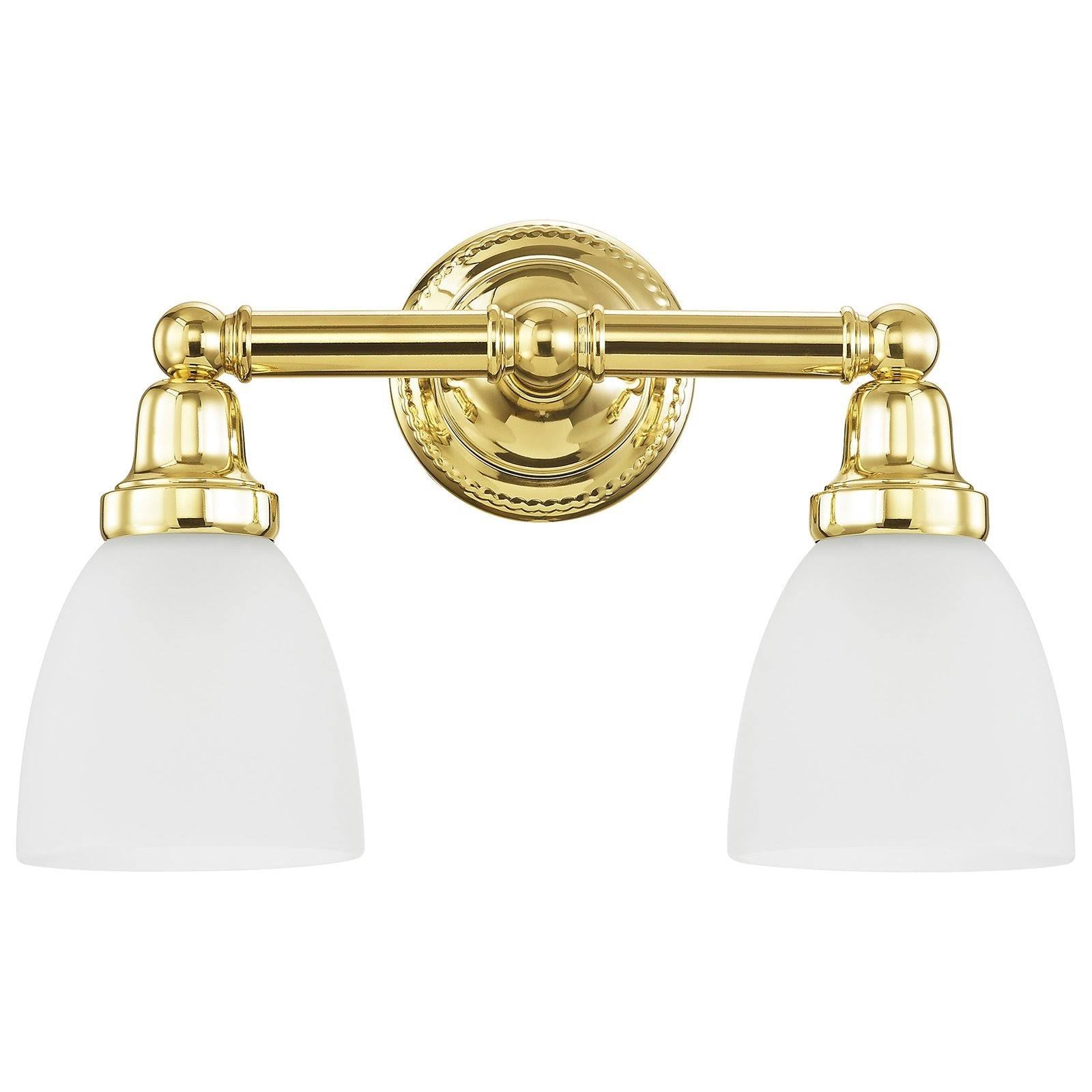 Chrome 2-Light Bath Light V57786