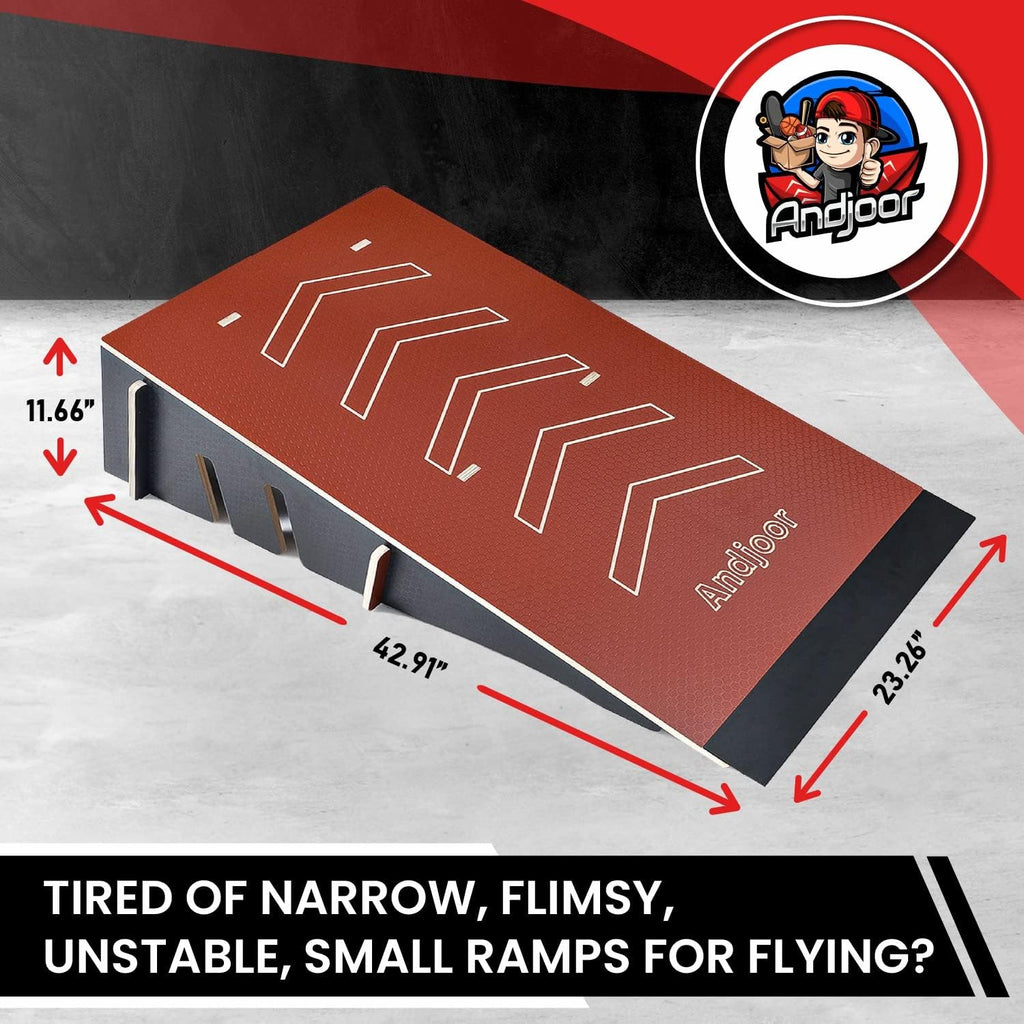 Skateboard ramp Bike ramp Scooter ramp Skate ramp RC ramp BMX ramp RC car ramp Bike ramps for Kids Jumping Skateboard Accessories Display Skateboard Rack Floor Stand Holder F725775