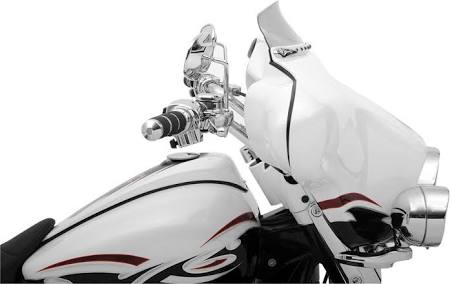 6.5" Dark Smoke Flare Windshield C726