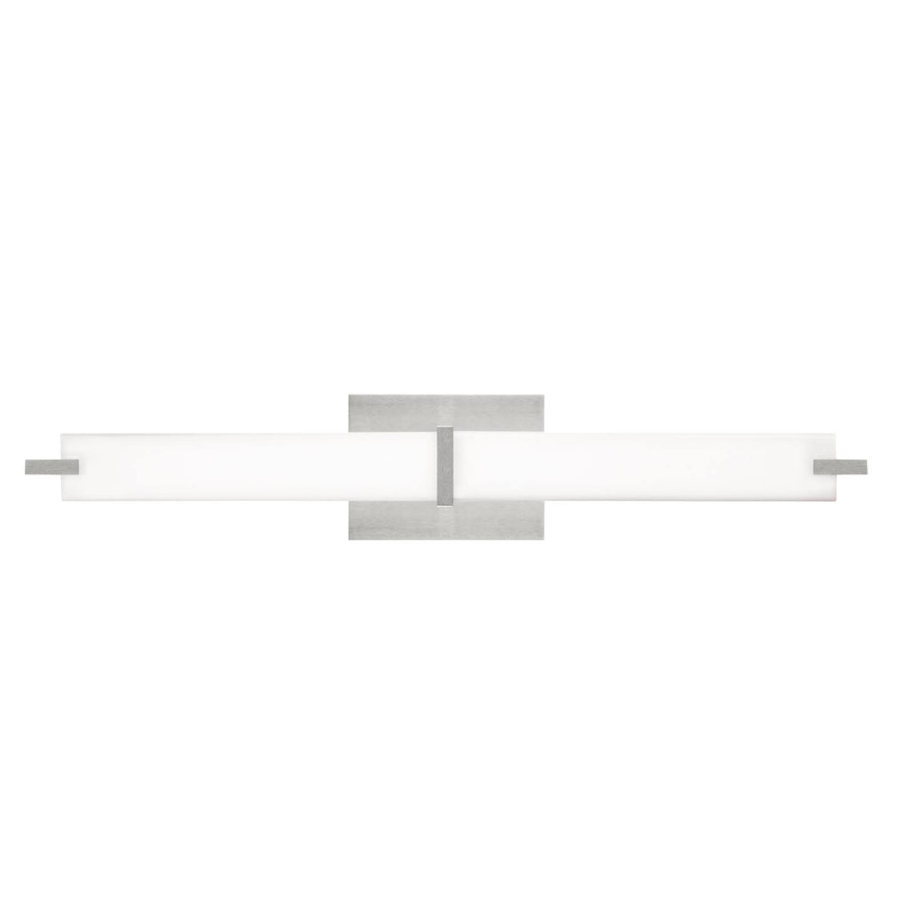Satin Nickel Metro Bath Light F4073