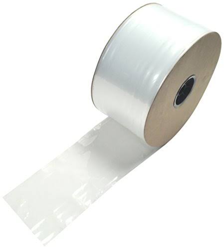 1.5 Mil Clear Poly Tubing, 2900 ft. x 24x22 Width X965524