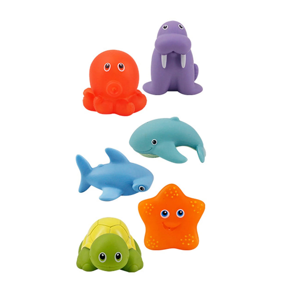 Baby Bath Toys Bathtub Toys with Net Color Changing Floating Pool Toys H18396