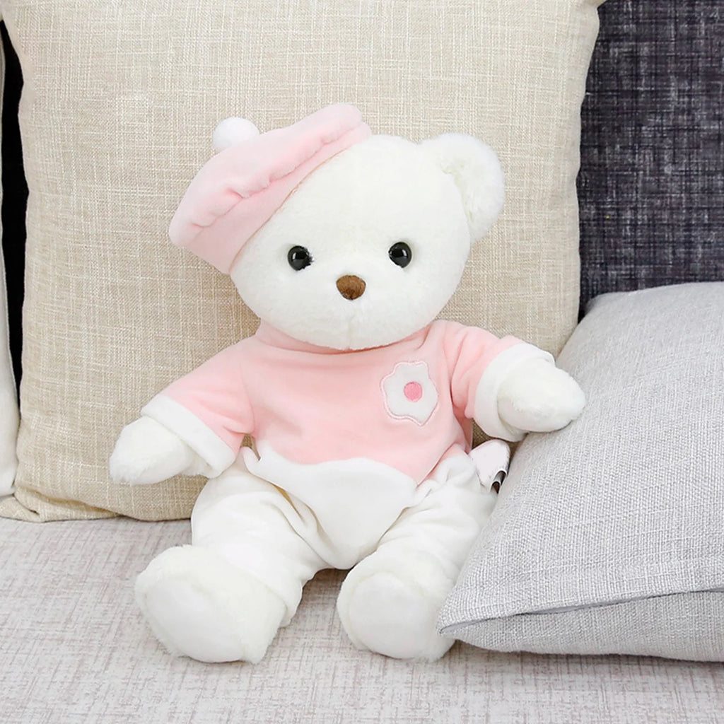 Colorful Egg Yolk Cap Design Plush Doll L3650