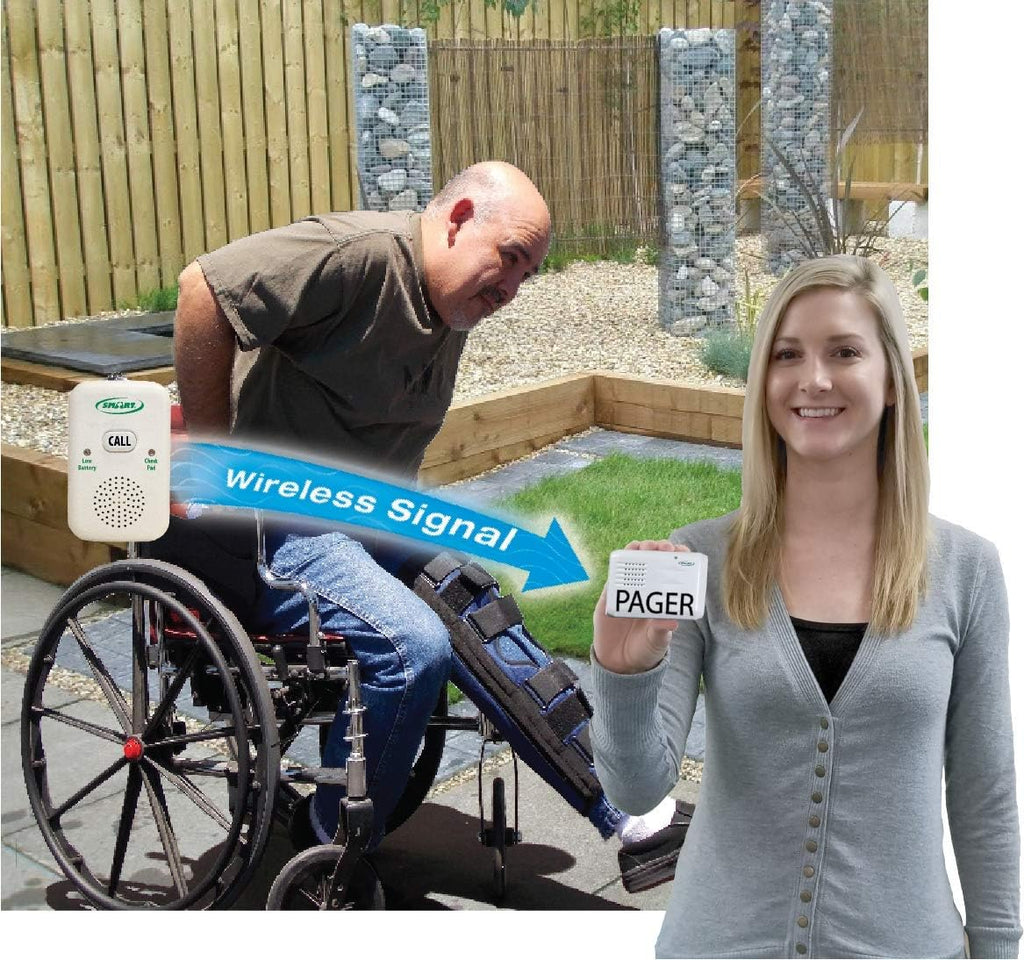 Quiet Fall Alert with Chair Pad and Caregiver Pager V12637