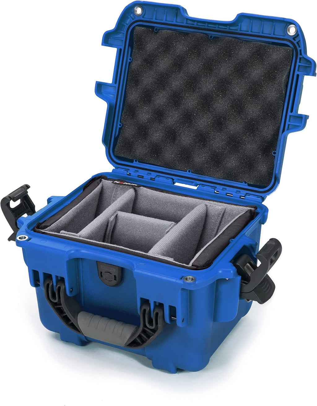 Blue Waterproof Hard Case with Foam Insert, Pack of 2 J737
