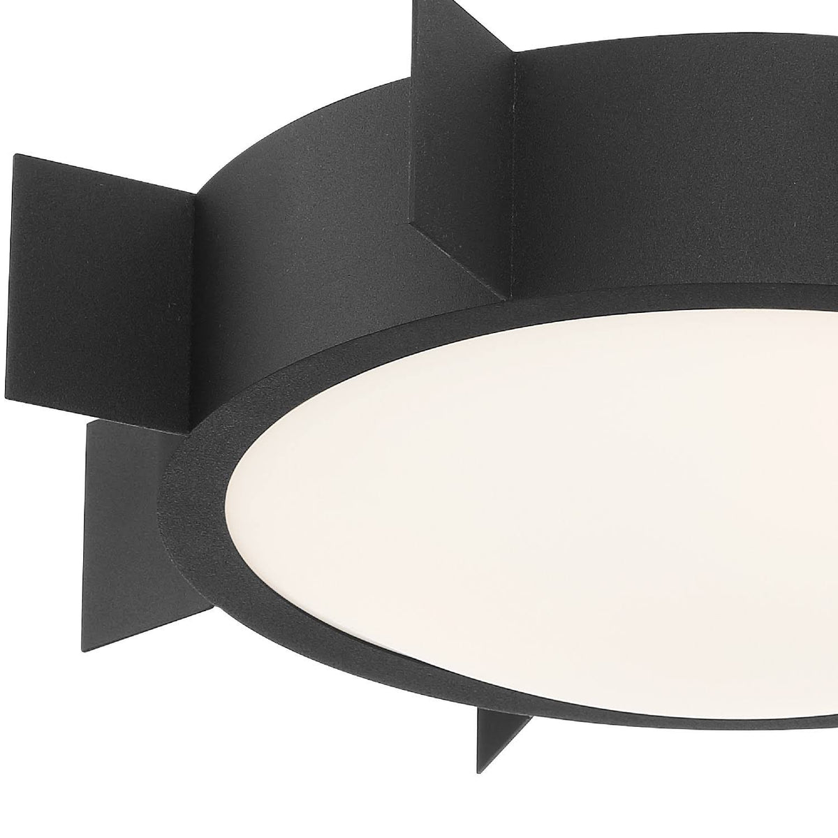 Black Forged Ceiling Mount F3015