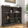 Dark Gray Oak Storage Cube Z171
