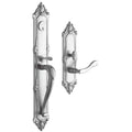 Satin Chrome Right Hand Dummy Handleset Trim Set F9842