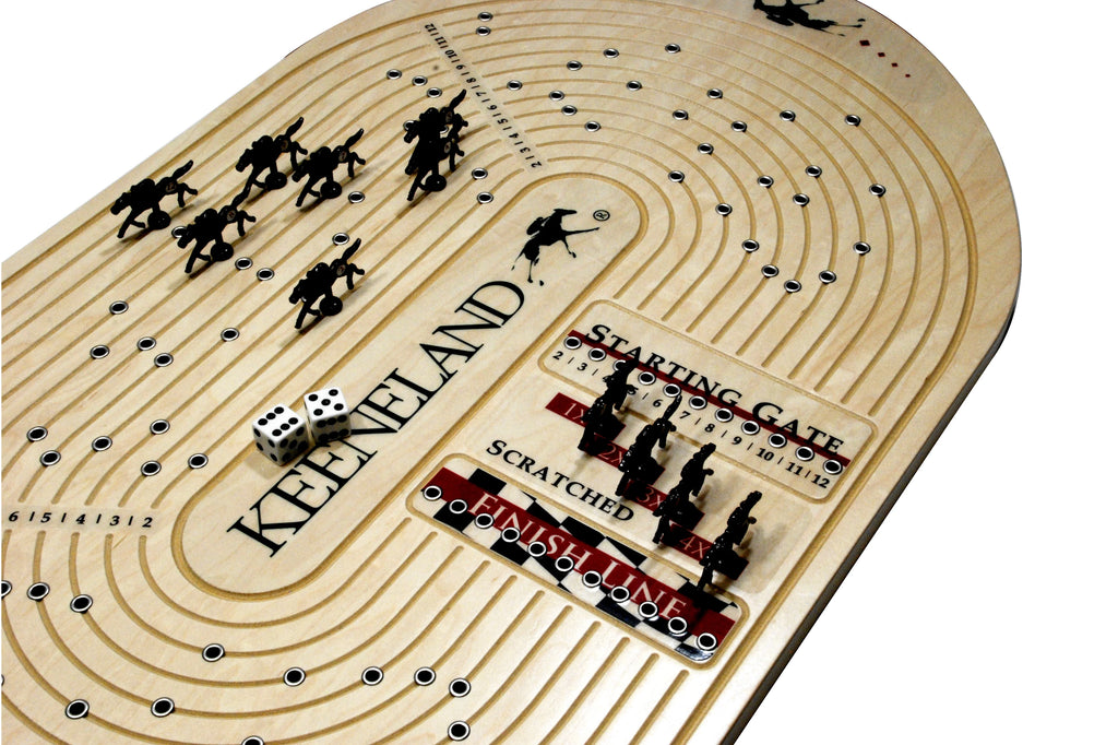 Handcrafted Horseracing Board Game O1241