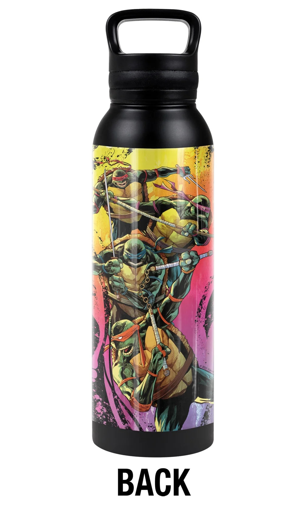24 oz Insulated Stainless Steel Water Bottle with Loop Cap T2825