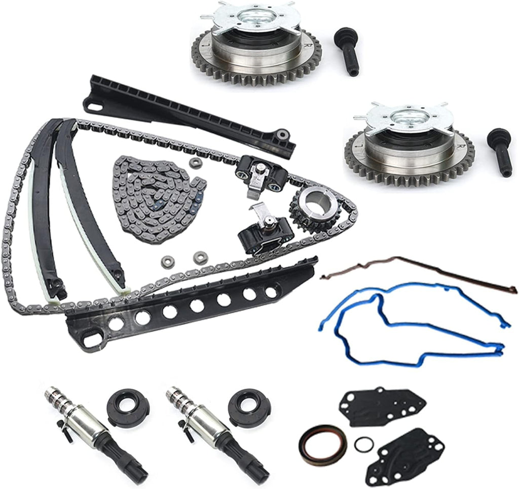 Variable Camshaft Timing Chain Kit with VCT Solenoids for 5.4L 3V Triton Y924