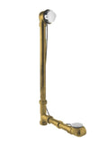 Weathered Copper Brass Bath Waste and Overflow Drain C714051