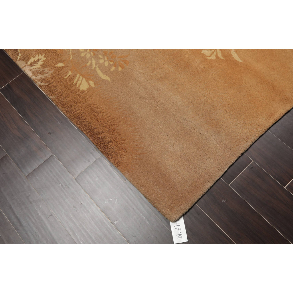 Hand Tufted 100 Wool Botanical Oriental Rug B938