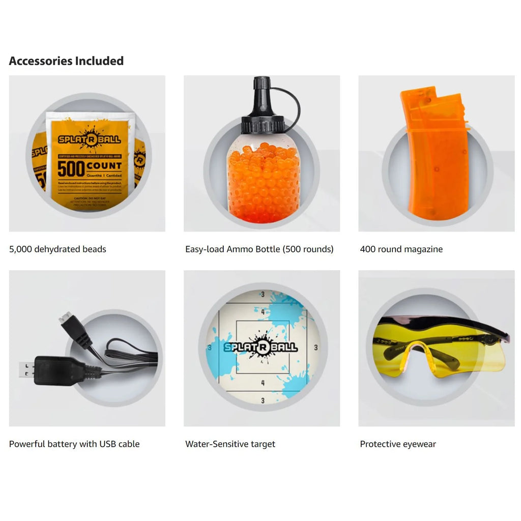 Rechargeable Soft Water Bead Ball Blaster Kit R42901