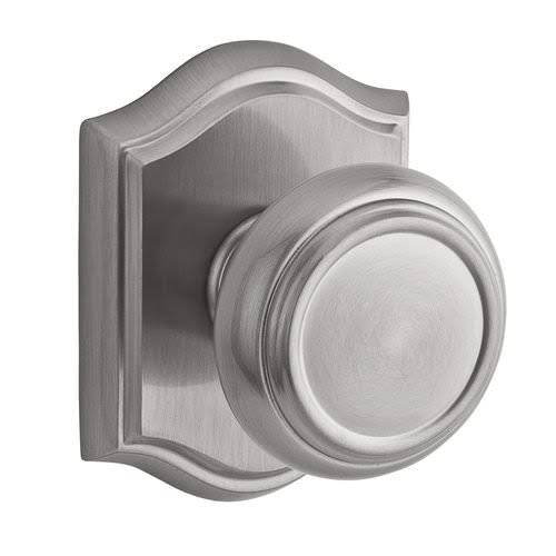 Passage Traditional Knob and Arch Rose Bright Chrome P82730