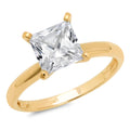 18K Yellow Gold Solitaire Engagement Ring G38972