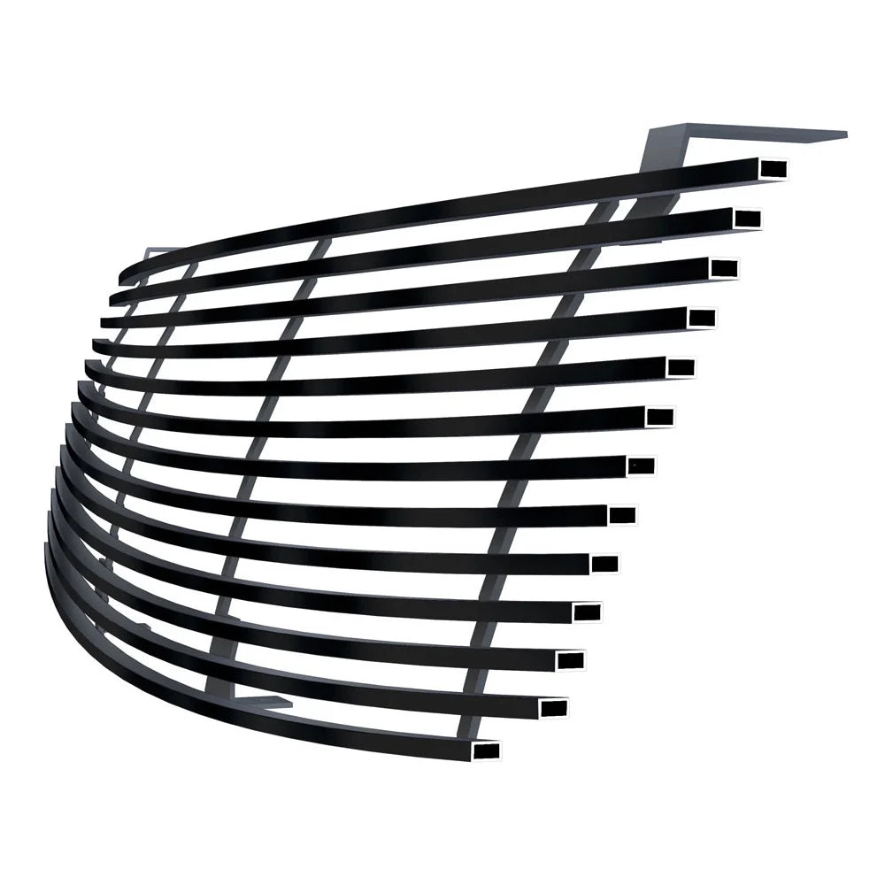 Stainless Steel Black Horizontal Billet Grille Insert Q83792