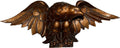 Bronze Eagle Carving Convex Mirror T14892