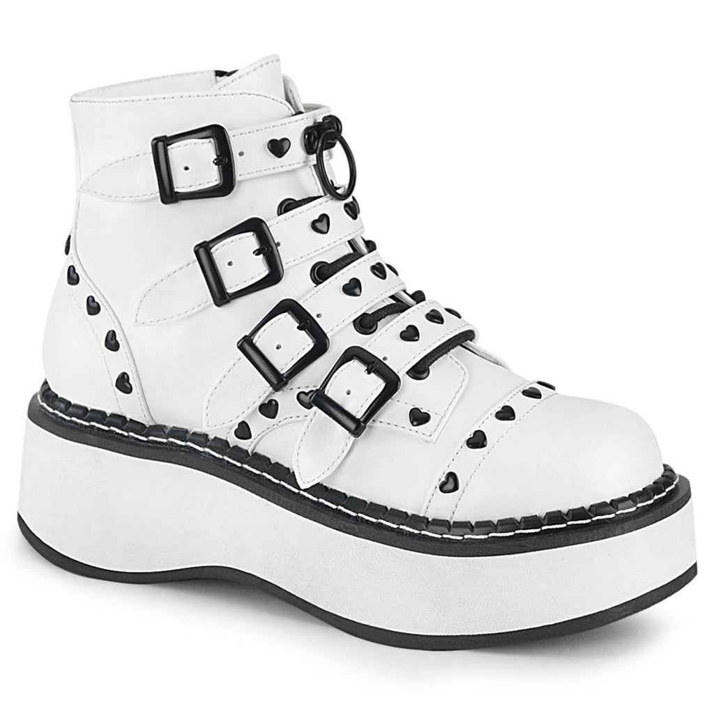 Black Vegan Leather Shoes Z843224